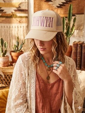 Simply Stitched YAHWEH Foam Trucker Hat